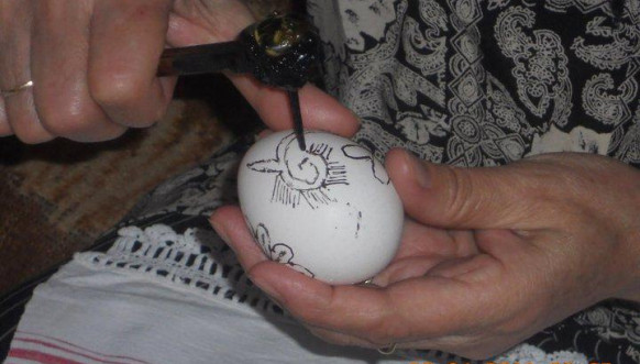 Uskrs - Šaranje jaja Velika Hoča