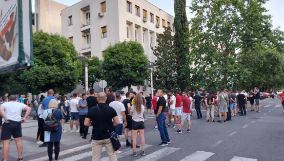 Protest u Podgorici/Pravda za Rista Protest u Podgorici/Pravda za Rista