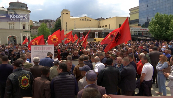 Protest OVK u Prištini