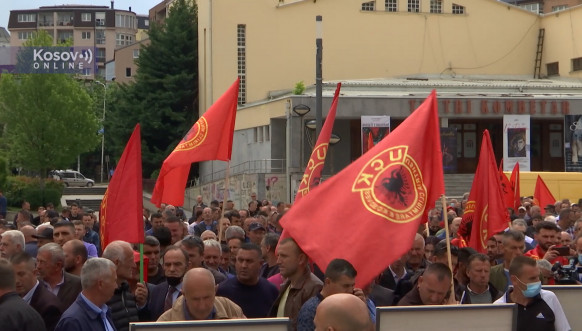 Protest OVK u Prištini