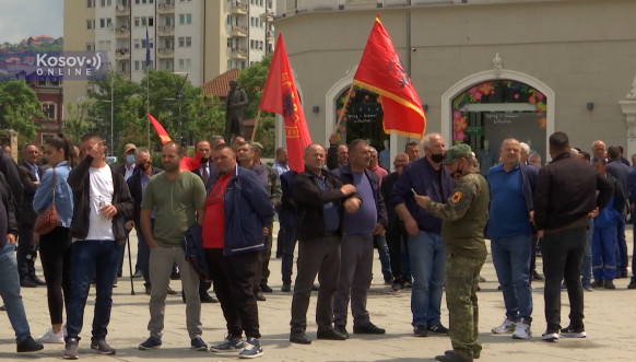 Protest OVK u Prištini