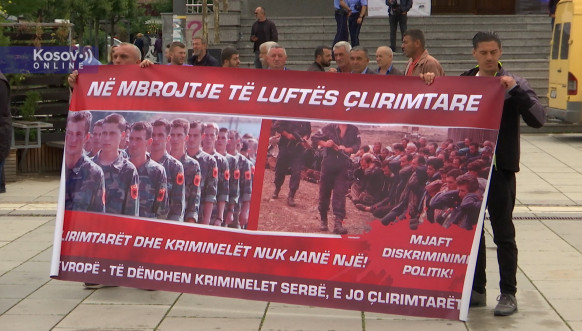 Protest OVK u Prištini