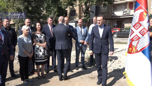 Petković - polaganje kamena temeljca za novu zgradu Univerziteta u Kosovskoj Mitovici