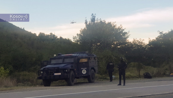 Srpski helikopter iznad Jarinja 
