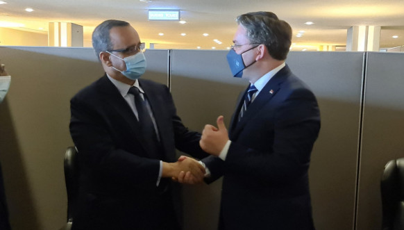 Selaković sa Ministrom Mauritanije Selaković sa Ministrom Mauritanije
