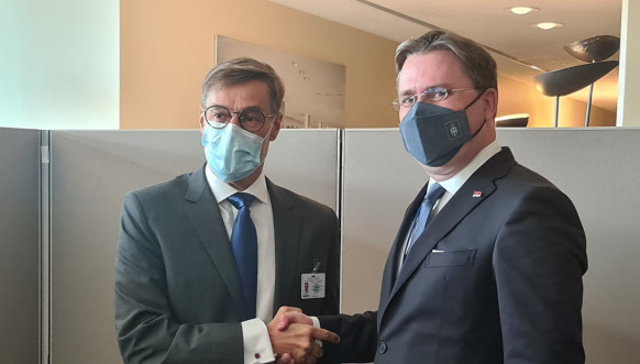 Selaković sa kolegom iz Venecuele 1