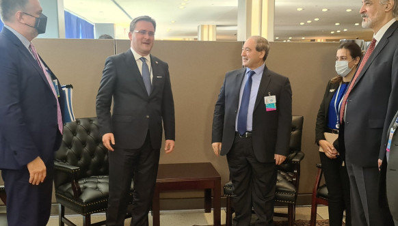 Selaković sa sirijskim kolegom