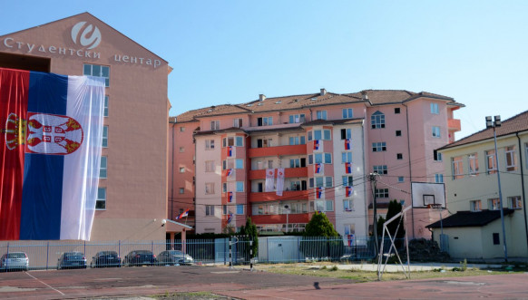Severna Mitovica - srpske zastave