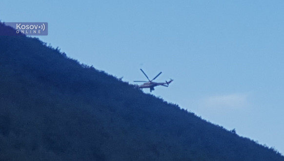 Srpski helikopter iznad Jarinja