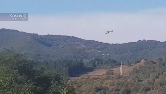 Srpski helikopter iznad Jarinja
