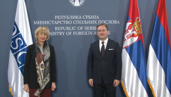 Selaković sa generalnom sekretarkom OEBS-a Helgom Šmid Selaković sa generalnom sekretarkom OEBS-a Helgom Šmid