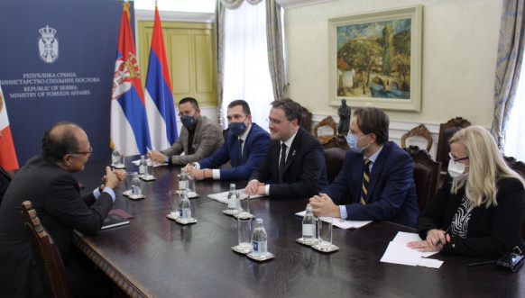 Selakovića sa ambasadorom Meksika Karlosom Feliksom