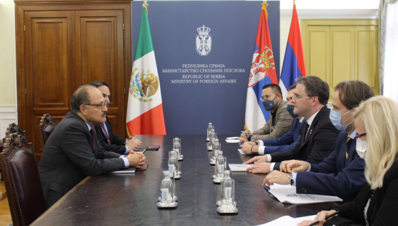 Selakovića sa ambasadorom Meksika Karlosom Feliksom