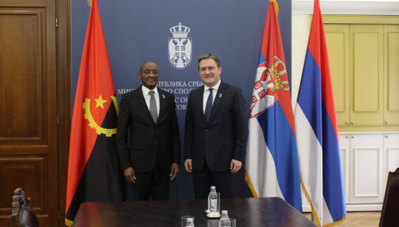 Nikola Selaković i ambasador Angole Nikola Selaković i ambasador Angole