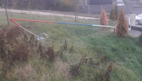 Oskravljen spomenik u Velikoj Hoči Oskravljen spomenik u Velikoj Hoči