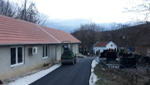 Uređenje prostora kod groblja u selu Sendo Uređenje prostora kod groblja u selu Sendo