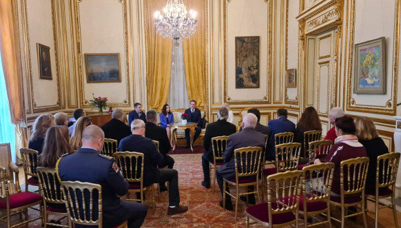 Selaković sa predstavnicima dijaspore u Francuskoj
