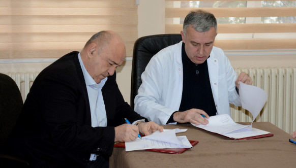 Potpisivanje ugovora o saradnji KBC KM i KBC Dragiša Mišović