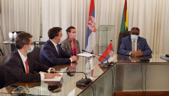 Selaković i premijer STP