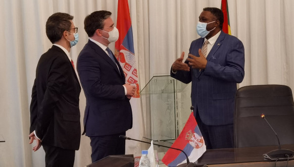 Selaković i premijer STP