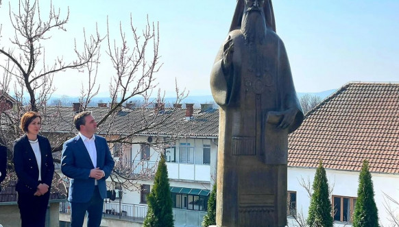 Selaković na otvaranju spomenika patrijarhu Germanu