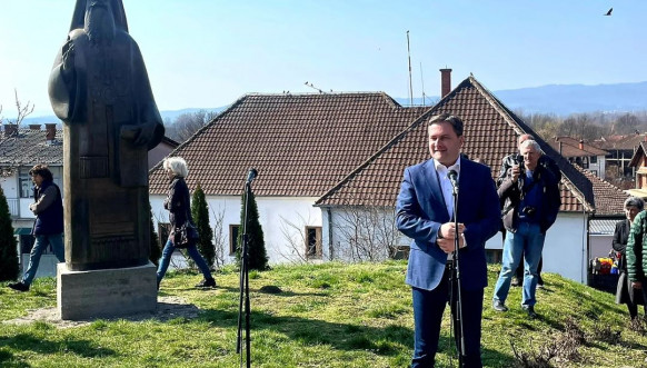 Selaković na otvaranju spomenika patrijarhu Germanu