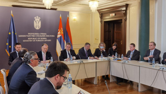 Selaković sa Žiofreom i ambasadorima zemalja članica EU Selaković sa Žiofreom i ambasadorima zemalja članica EU