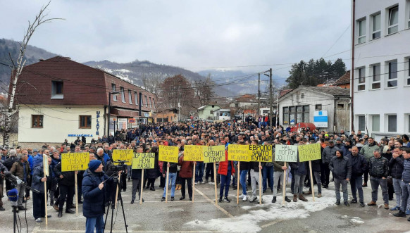 Protest u Štrpcu