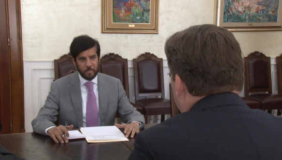 Selaković sa ambasadorom Katara