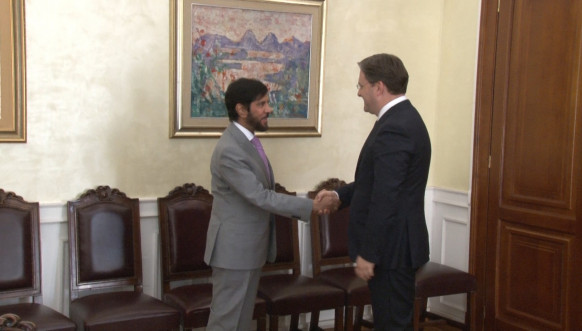 Selaković sa ambasadorom Katara
