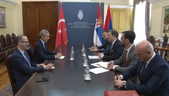 Nikola Selaković na sastanku sa ambasadorom Turske
