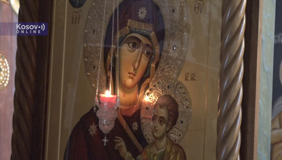 Vaskrnja liturgija u hramu Sv. Dimitrija