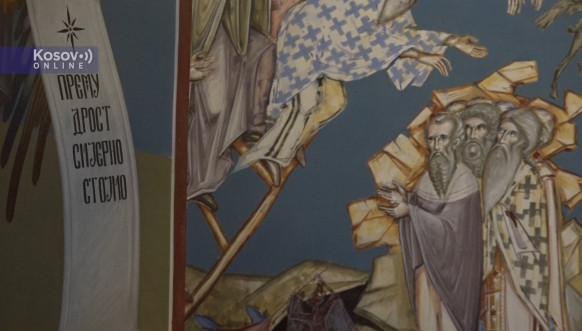 Vaskrnja liturgija u hramu Sv. Dimitrija