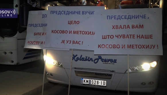 Polazak Srba iz Severne Mitrovice. Polazak Srba iz Severne Mitrovice