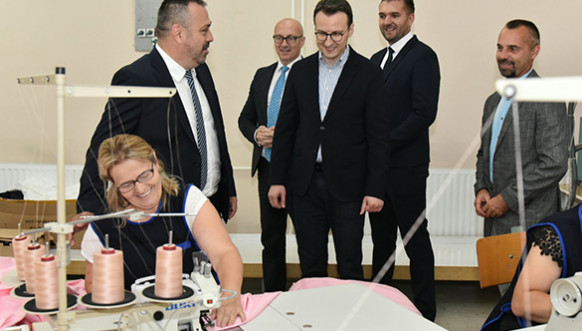 Petković otvorio pogon fabrike Jumkos