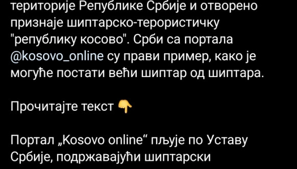 Pretnje portalu KO