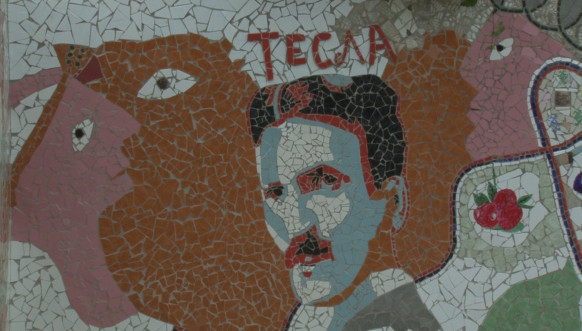 Teslin mural Teslin mural