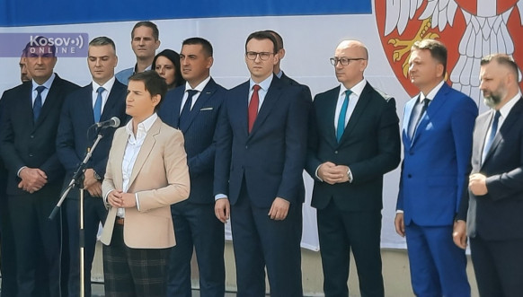 Brnabić u Severnoj Mitrovici Brnabić u Severnoj Mitrovici