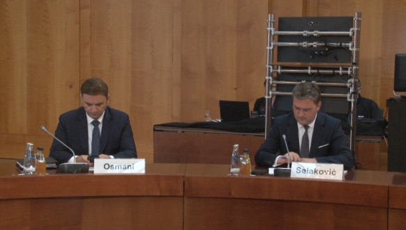 Bujar Osmani i Nikola Selaković Bujar Osmani i Nikola Selaković