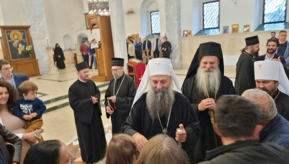 Patrijarh Porfirije u Prizrenu