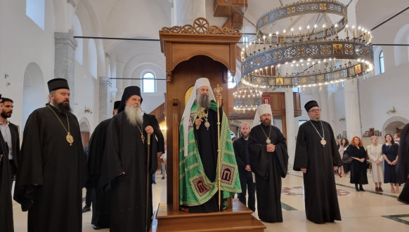 Patrijarh Porfirije u Prizrenu
