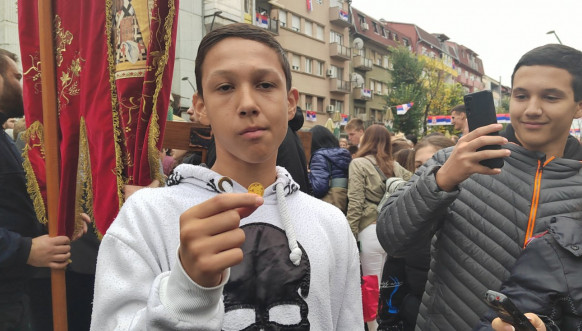 Andrija Slavić izvukao zlatnik Andrija Slavić izvukao zlatnik