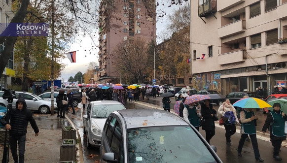 Protest žena u Severnoj Mitrovici
