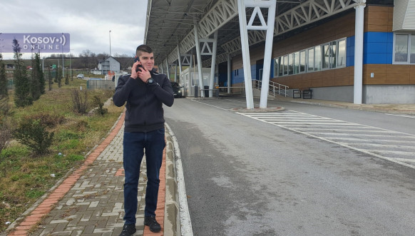 Nikola Nedeljković na prelazu Mutivode