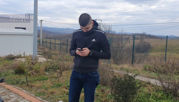 Nikola Nedeljković na prelazu Mutivode