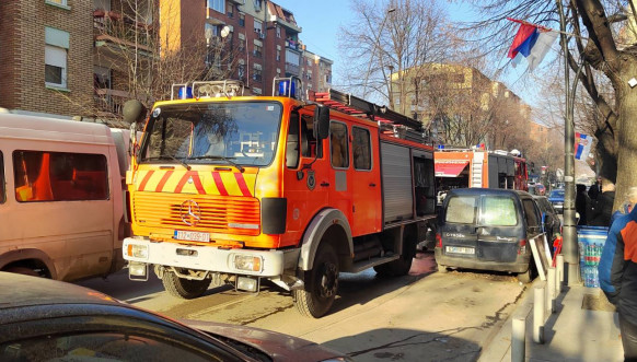 Požar u Severnoj Mitrovici Požar u Severnoj Mitrovici