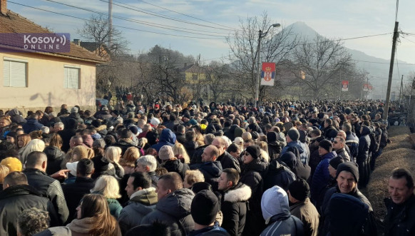 Protestni miting Srba u Rudaru Protestni miting Srba u Rudaru