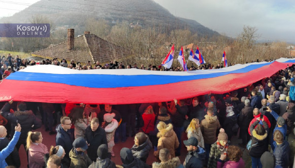 Protestni miting Srba u Rudaru Protestni miting Srba u Rudaru