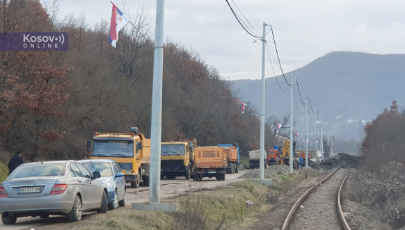 Uklanjanje barikada - Ibarska Slatina