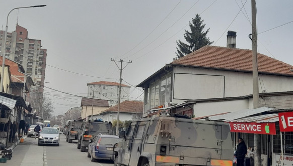 Kolona vozila Kfor